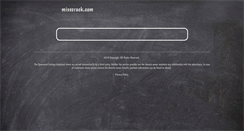 Desktop Screenshot of misscrack.com